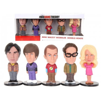 Set Mini Bobble-head The Big Bang Theory by Funko