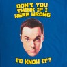 T-shirt The Big Bang Theory ufficiale Uomo Mind of Sheldon Cooper