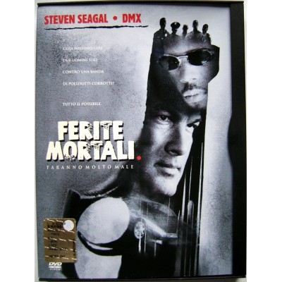 Dvd Ferite Mortali con Steven Seagal 2001 Usato