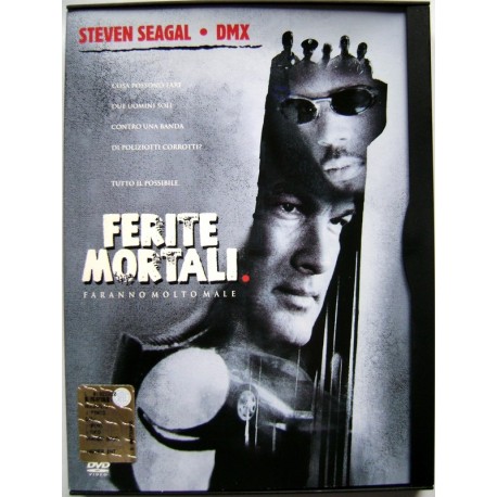 Dvd Ferite Mortali con Steven Seagal 2001 Usato
