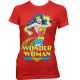 T-shirt Wonder Woman superhero red Woman