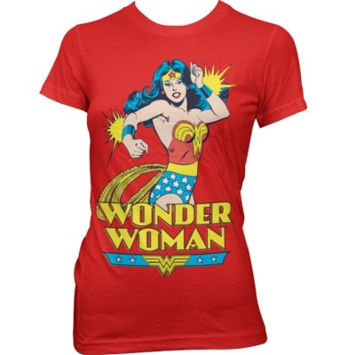 T-shirt Wonder Woman superhero maglia donna ufficiale Dc Comics by Hybris