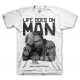 T-shirt Big Lebowski Life Goes On Man The Dude bored Man