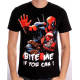 T-shirt Deadpool Bite me if you can! Marvel man
