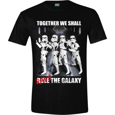 T-shirt Star Wars Facce shaded face grid Maglia Uomo ufficiale Guerre stellari