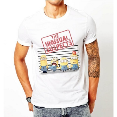 T-shirt Minions Unusual Suspects Despicable Me 2 man