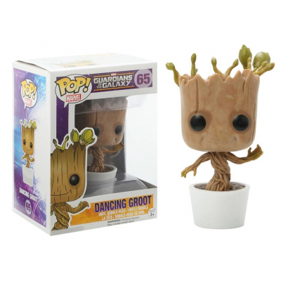 Figura vinile Dancing Groot Guardians of the Galaxy Pop Funko Marvel Vinyl n° 65