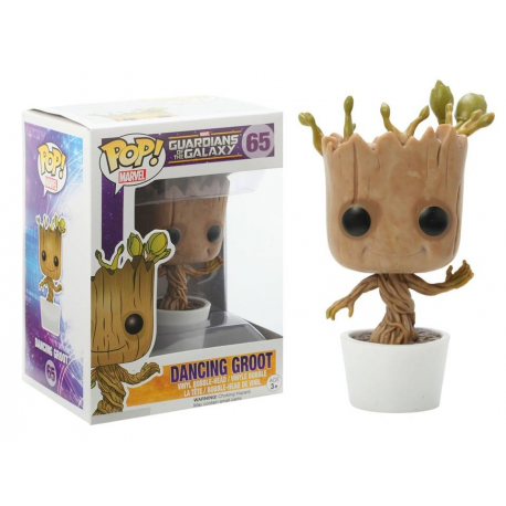 Figura vinile Dancing Groot Guardians of the Galaxy Pop Funko Marvel Vinyl n° 65