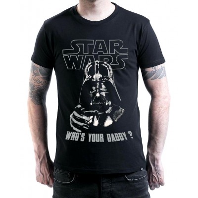 T-shirt Star Wars Darth Vader Who's your Daddy man