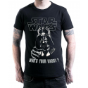 T-shirt Star Wars Darth Vader Who's your Daddy maglia Uomo ufficiale