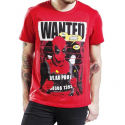 T-shirt Deadpool Wanted Poster maglia Uomo ufficiale Marvel