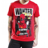 T-shirt Deadpool Wanted Poster maglia Uomo Men ufficiale Marvel