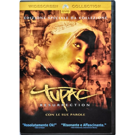Dvd Tupac Resurrection - Edizione speciale da collezione 2003 Usato