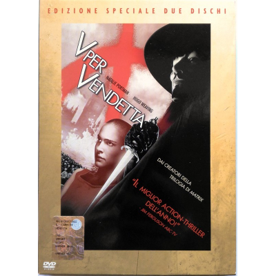 Dvd V per Vendetta - ed. Speciale 2 dischi slipcase Usato