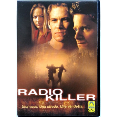 Dvd Radio Killer con Paul Walker 2001 Usato