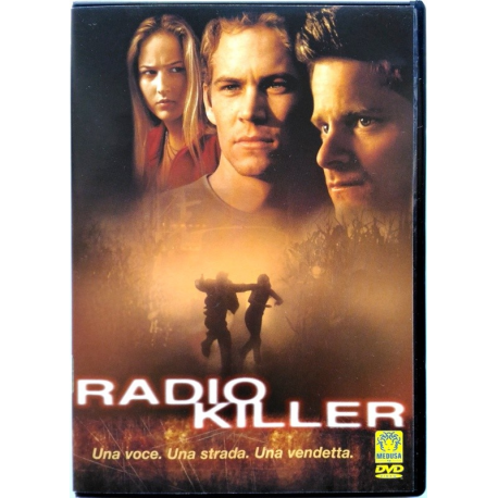 Dvd Radio Killer con Paul Walker 2001 Usato