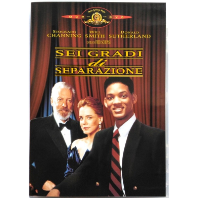 Dvd Sei gradi di separazione con Will Smith 1993 Usato