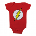 Baby Body bimbo The Flash Logo Infant snapsuit ufficiale DC Comics