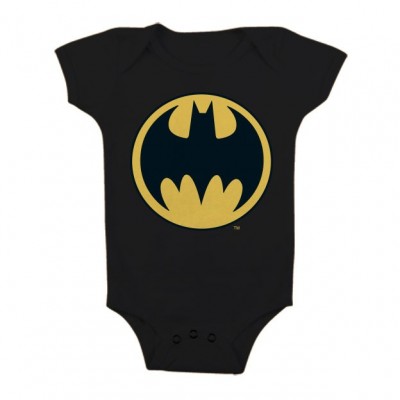 Baby Body bimbo Batman Signal Logo Infant snapsuit ufficiale DC Comics