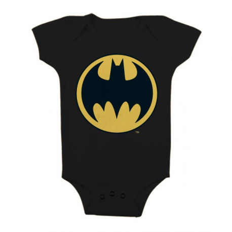 Baby Body bimbo Batman Signal Logo Infant snapsuit ufficiale DC Comics