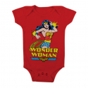 Baby Body bimba Wonder Woman Infant snapsuit ufficiale DC Comics