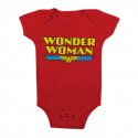 Baby Body Wonder Woman Logo Infant snapsuit DC Comics