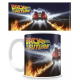 Back To The Future - Delorean Fire Tracks Mug 10 cm