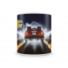 Tazza in ceramica Back To The Future - Delorean Fire Tracks Mug