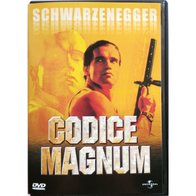 Dvd Codice Magnum con Arnold Schwarzenegger 1986 Nuovo