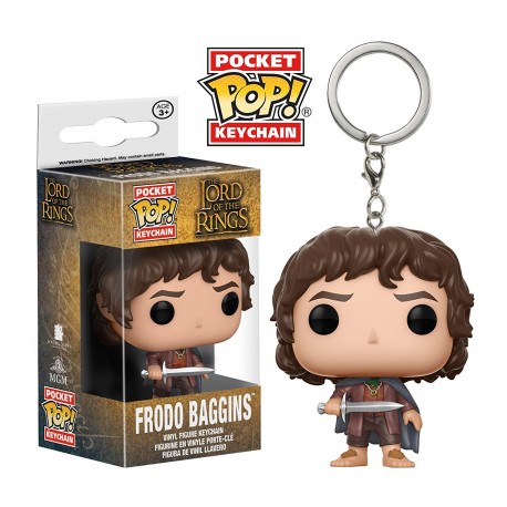The Lord of the Rings Frodo Baggins Pocket Pop! Vinyl KeyChain Funko