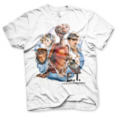 T-shirt E.T. L'extra-terrestre Retro Poster 