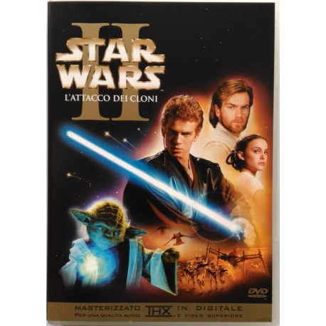 Dvd Star Wars 2 Episodio II - L'Attacco dei Cloni Edizione 2 dischi Usato
