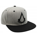 Assassin's Creed Black Crest Logo Grey Cap Hat ABYstyle
