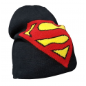 Superman Logo Junior Beanie Winter Hat DC Comics