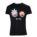 T-shirt Rick & Morty - Faces Man official Bioworld