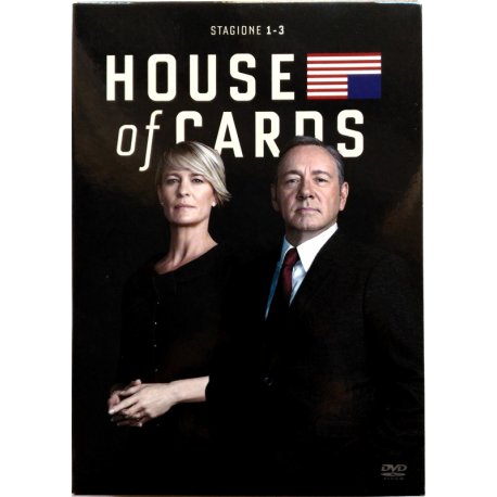 Dvd House of Cards - Stagioni 1, 2 e 3