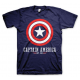 T-shirt Marvel Comics - Captain America Logo 1941 maglia Uomo Hybris
