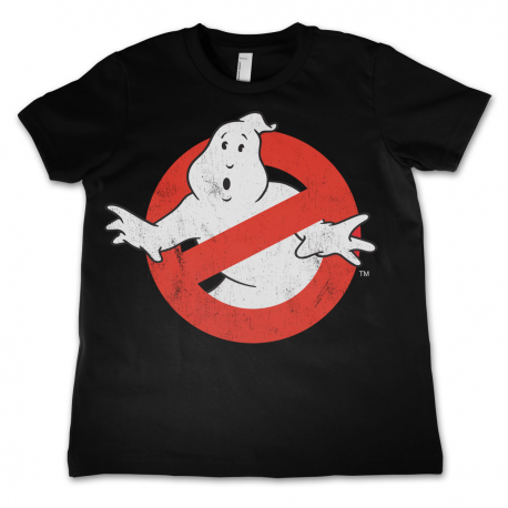 T-shirt Ghostbusters Distressed Logo vintage Kids 