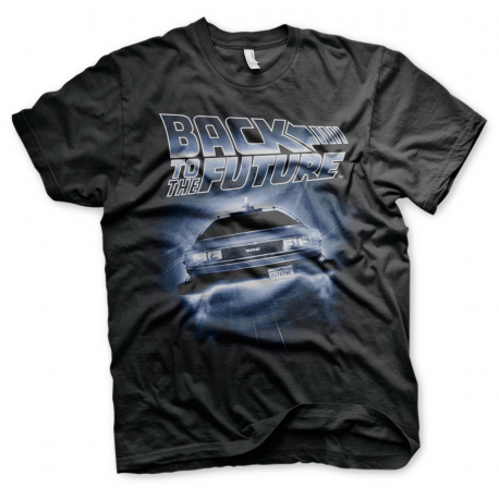 T-shirt Back To The Future Flying Delorean