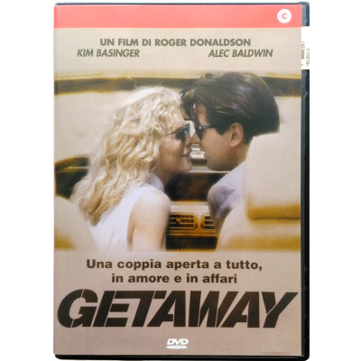 Dvd Getaway con Alec Baldwin e Kim Basinger 1994 Usato