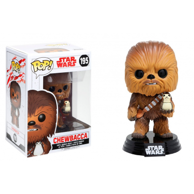 Star Wars - The Last Jedi Chewbacca with Porg Pop! Funko