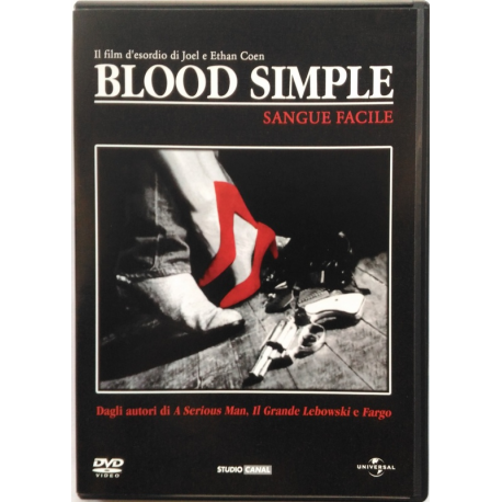 Dvd Blood simple - Sangue facile 