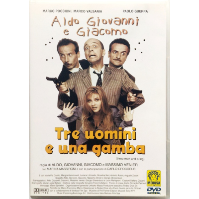 Dvd Tre uomini e una gamba 