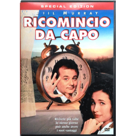 Dvd Ricomincio da capo - Edizione Speciale con Bill Murray 1992 Usato