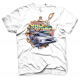 T-shirt Back To The Future Part II vintage Delorean Time machine maglia Uomo