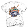 T-shirt Back To The Future Part II vintage Delorean Time machine 