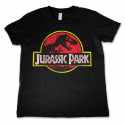 T-shirt Jurassic Park Distressed Logo vintage Kids maglia Bambino by Hybris