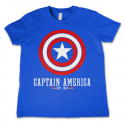 T-shirt Marvel Comics Captain America Est. 1941 Logo Kids maglia Bambino Hybris