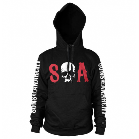 Felpa con cappuccio Sons Of Anarchy - S-O-A logo Hoodie