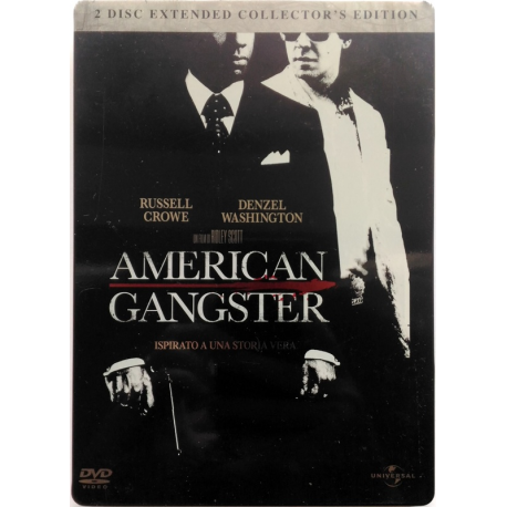 Dvd American Gangster - Extended Collector's Edition Steelbook 2 dischi 